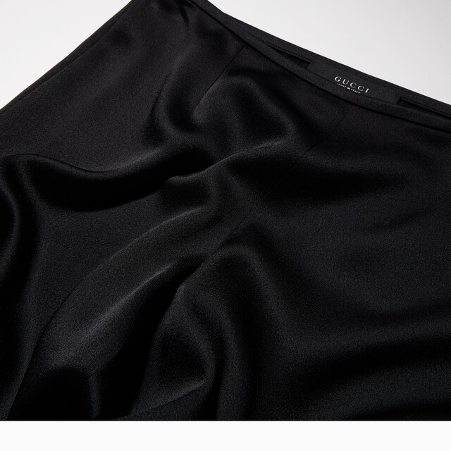 Crepe satin pants - image 5
