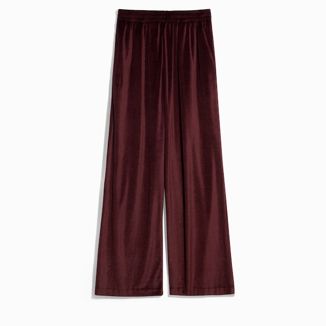 Silk stretch jersey sportswear pants