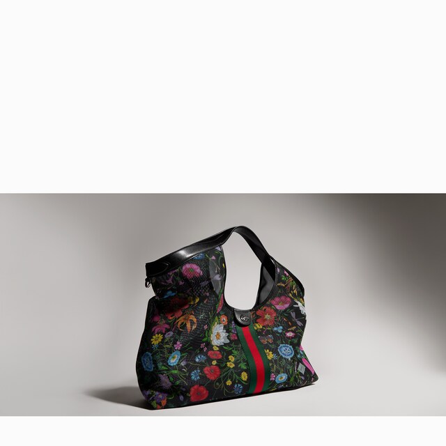Gucci Giglio Flora large tote bag - image 4