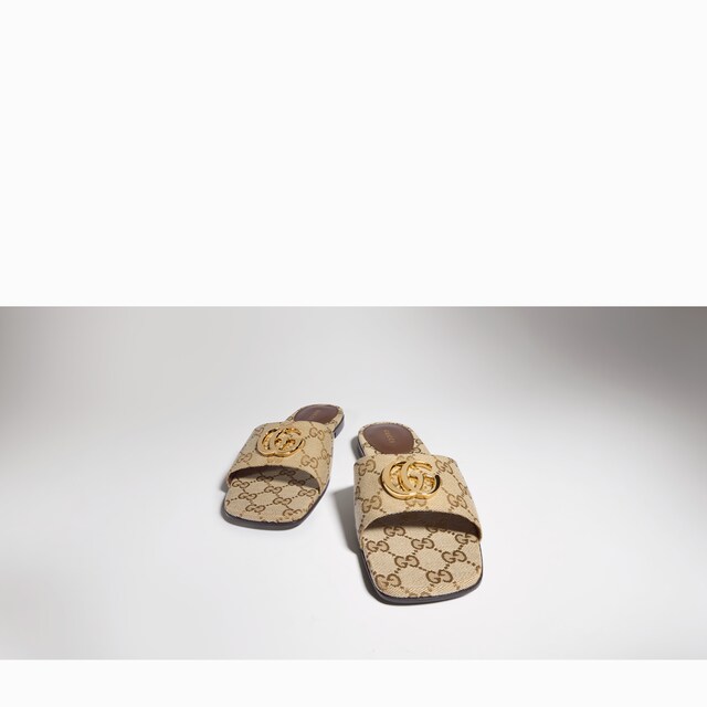 Women's slide sandal with Double G - image 5