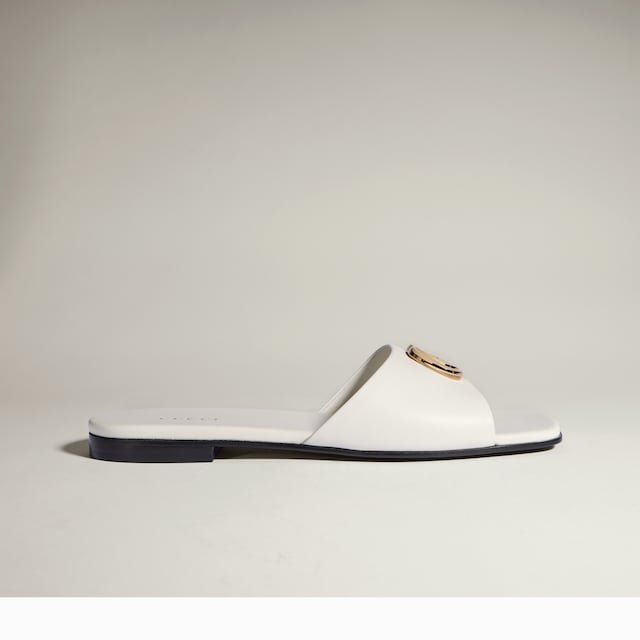 Women's slide sandal with Double G - image 3