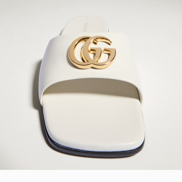 Women's slide sandal with Double G - image 4