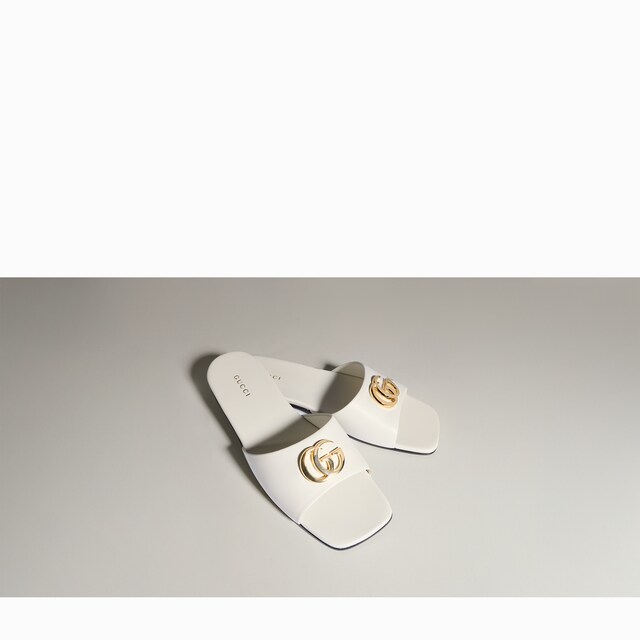 Women's slide sandal with Double G - image 5