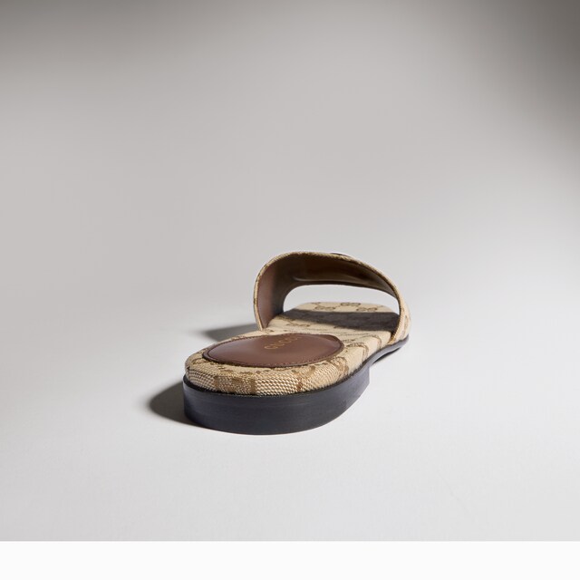 Women's slide sandal with Double G - image 2