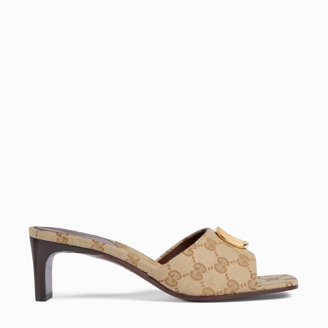 Women's slide sandal with Double G