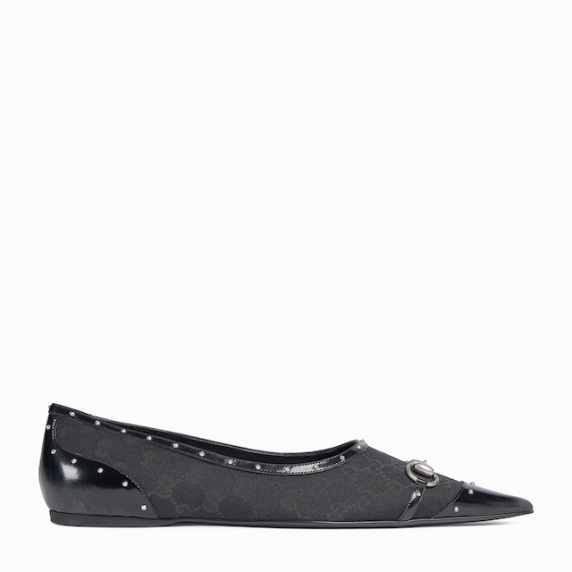 Men's point-toe studded loafer