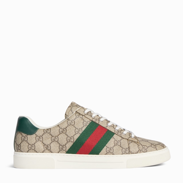 〔エース〕ウェブ ストライプ メンズ スニーカー