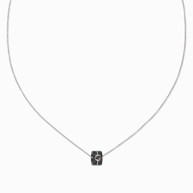 Collana con pendente Gucci Interlocking 18 carati