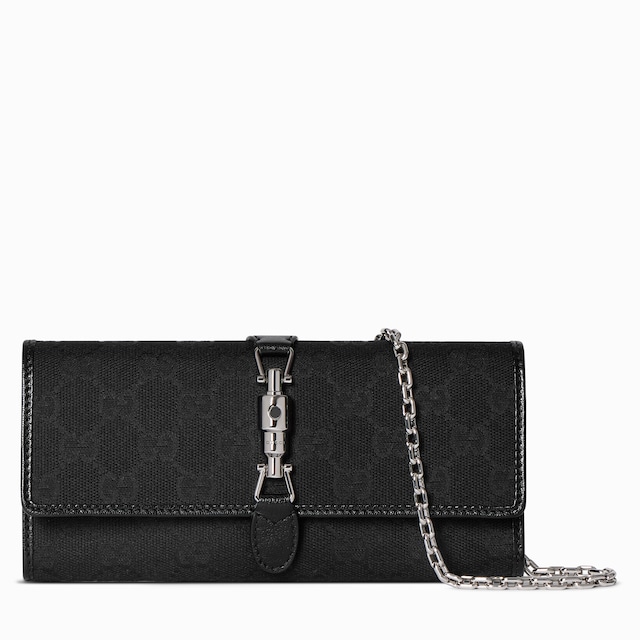 Gucci Jackie系列链带钱包