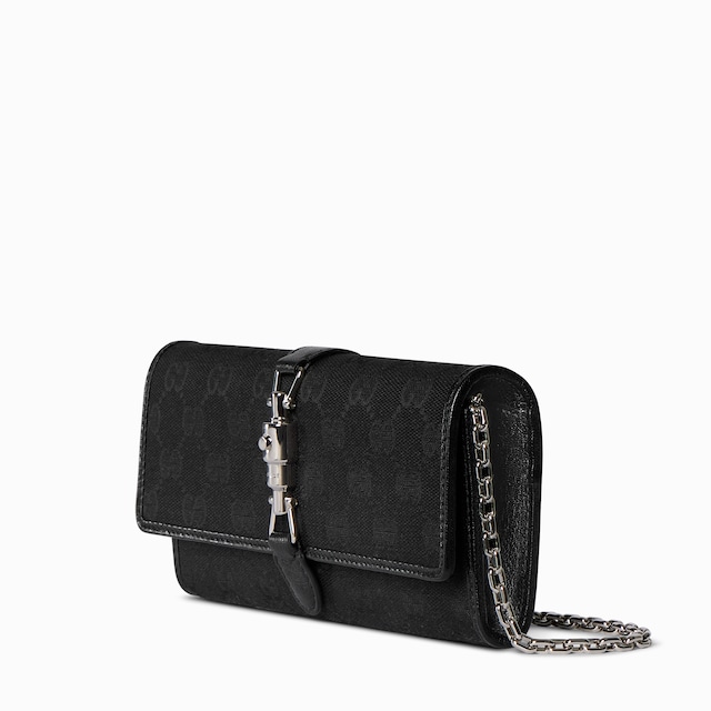 Gucci Jackie系列链带钱包