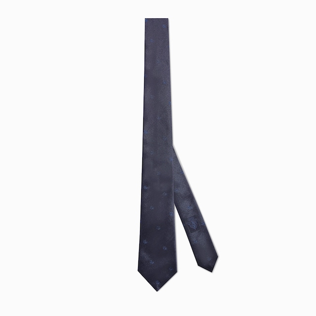 Double G silk jacquard tie