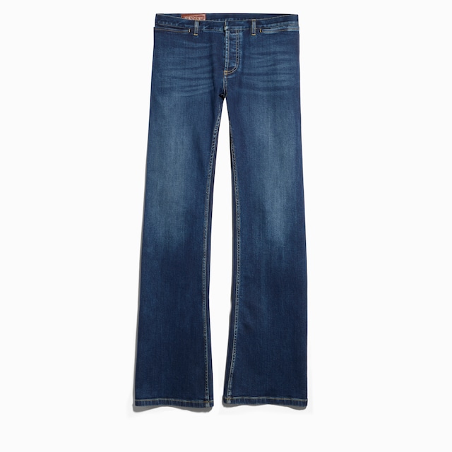 Pantalone in denim di cotone stretch