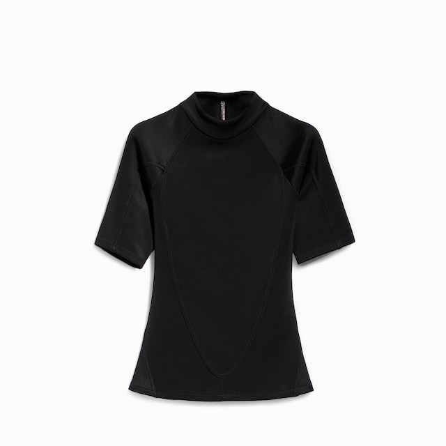 Camiseta de punto de densidad media