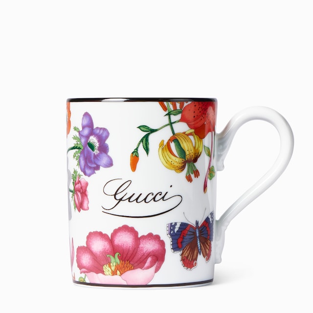 Gucci Flora print mug