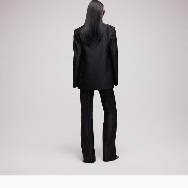 Fine silk faille pants - image 4
