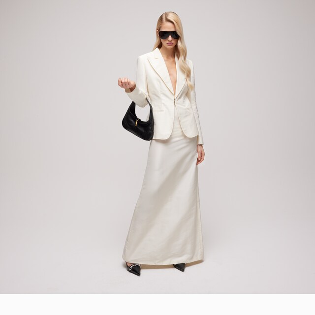 Fine silk faille jacket - image 4
