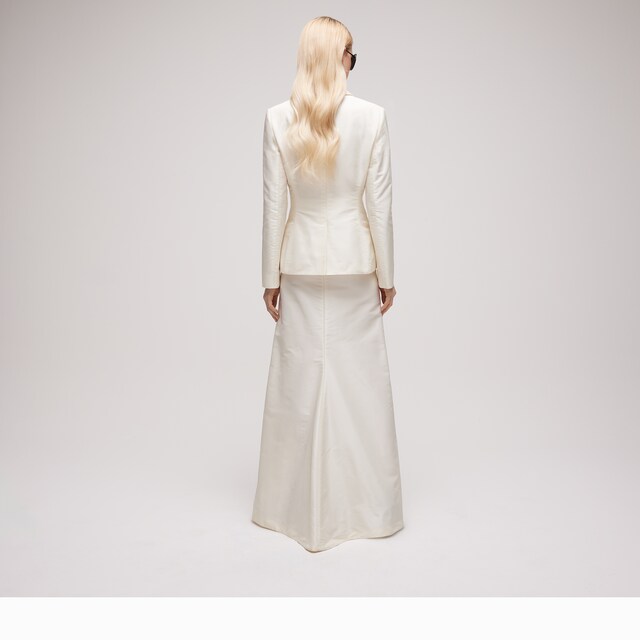 Fine silk faille jacket - image 2