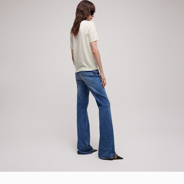 Fine wool sweater with embroidery - image 5