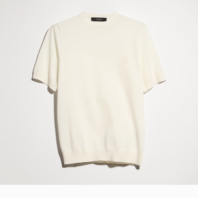Fine wool sweater with embroidery - image 4