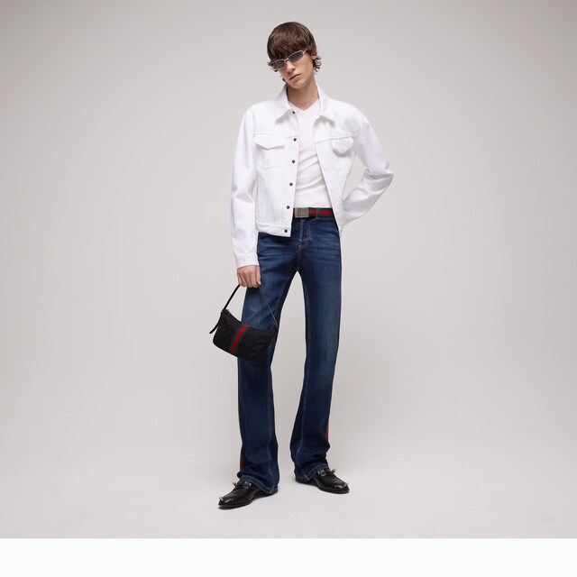 Cotton denim jacket - image 2