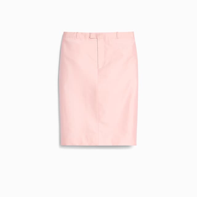 Silk faille skirt