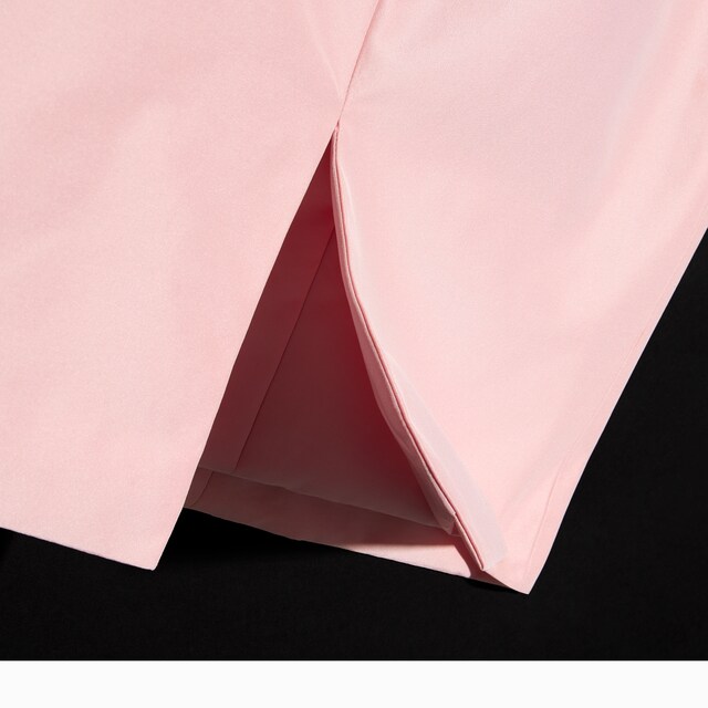 Silk faille skirt