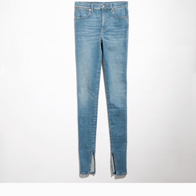 Cotton stretch denim pants - image 2