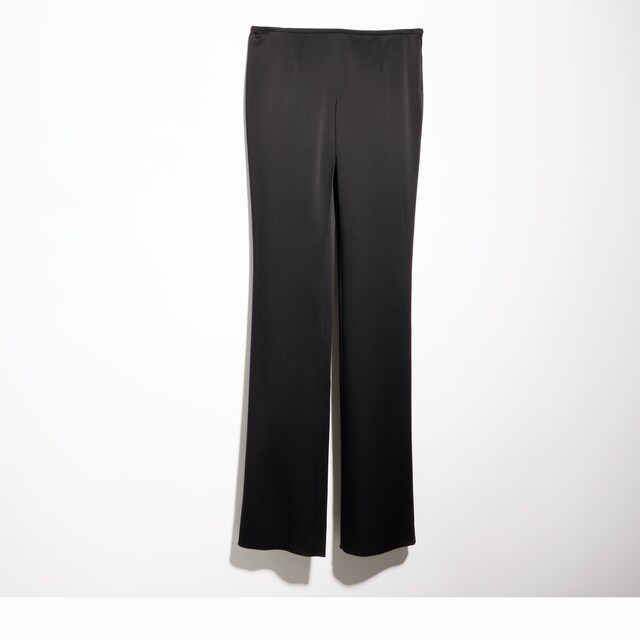 Crepe satin pants - image 3