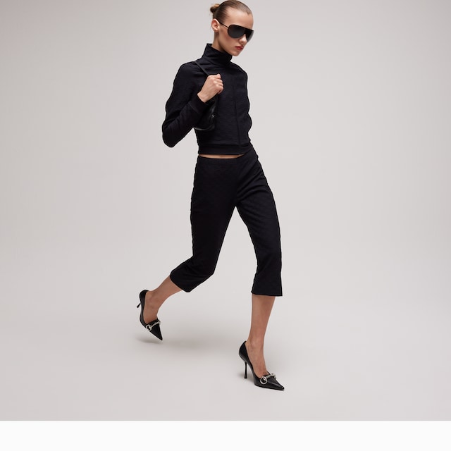 GG jersey jacquard pants - image 4