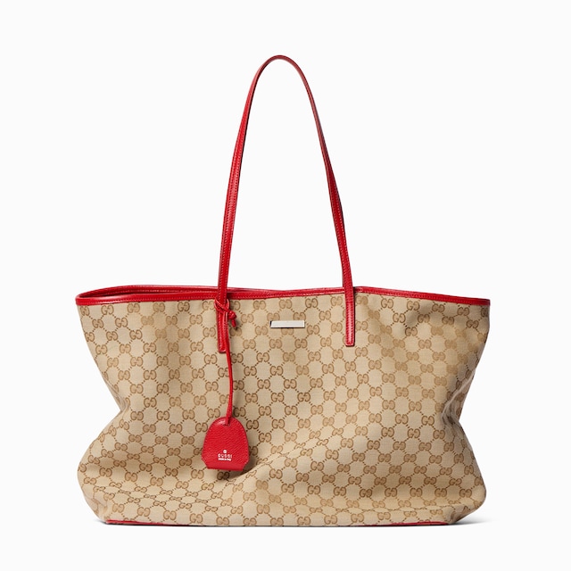 Gucci Tribeca系列大号托特包