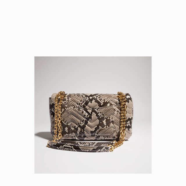 GG Marmont python medium shoulder bag - image 4