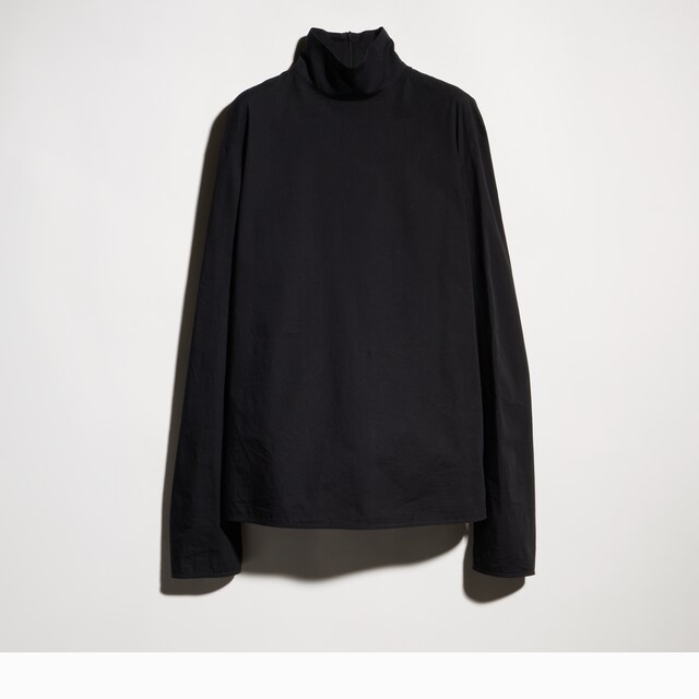 Cotton poplin T-shirt - image 3