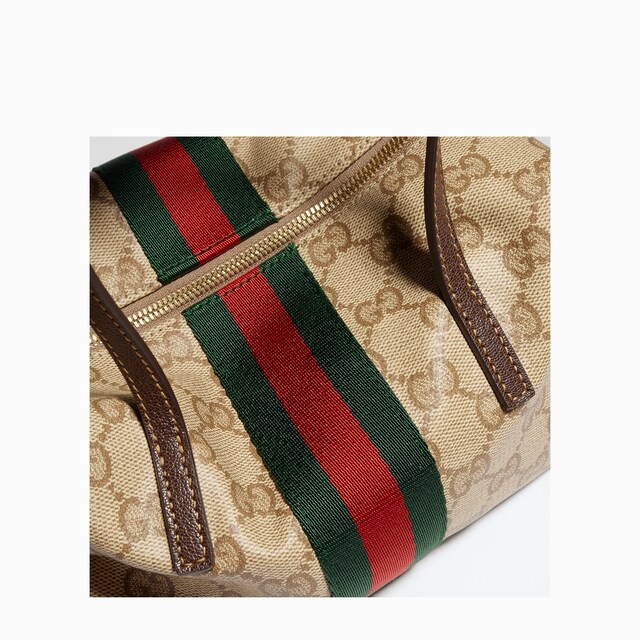 Mini boston bag with Web - image 5