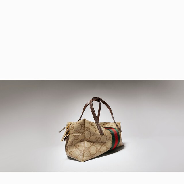 Mini boston bag with Web - image 2