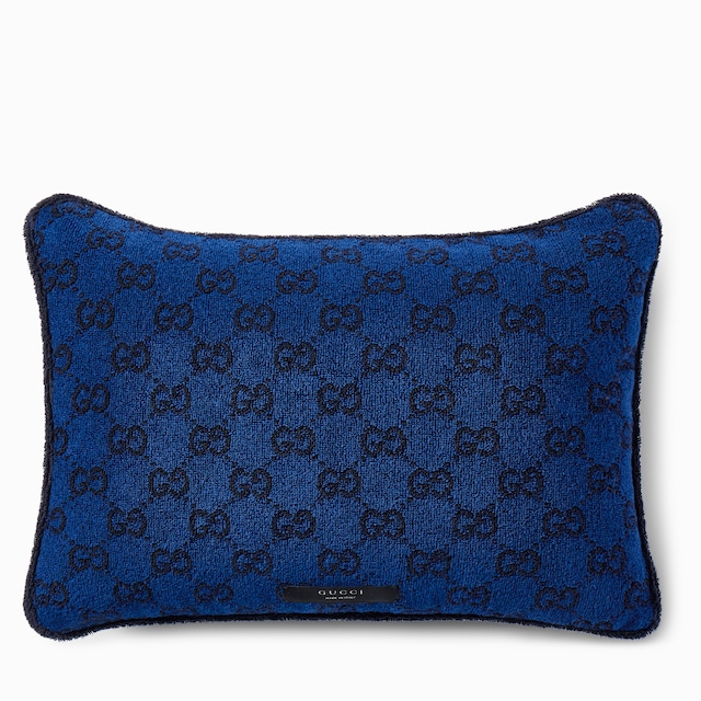 GG cotton rectangular cushion