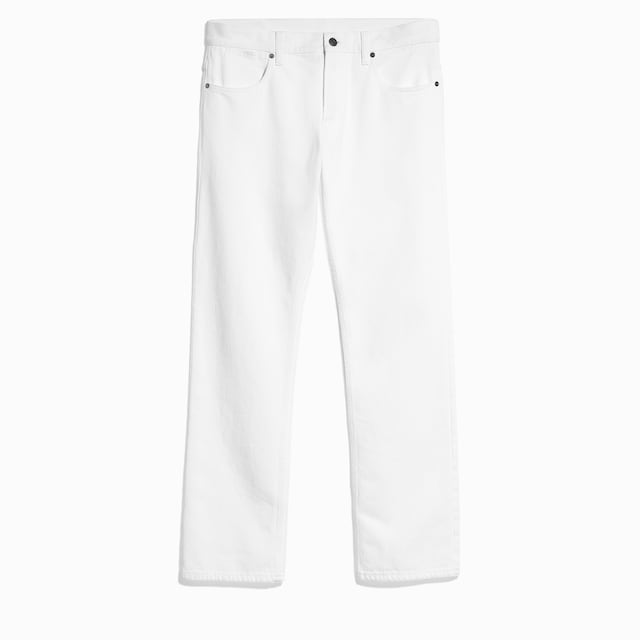 Cotton denim pants