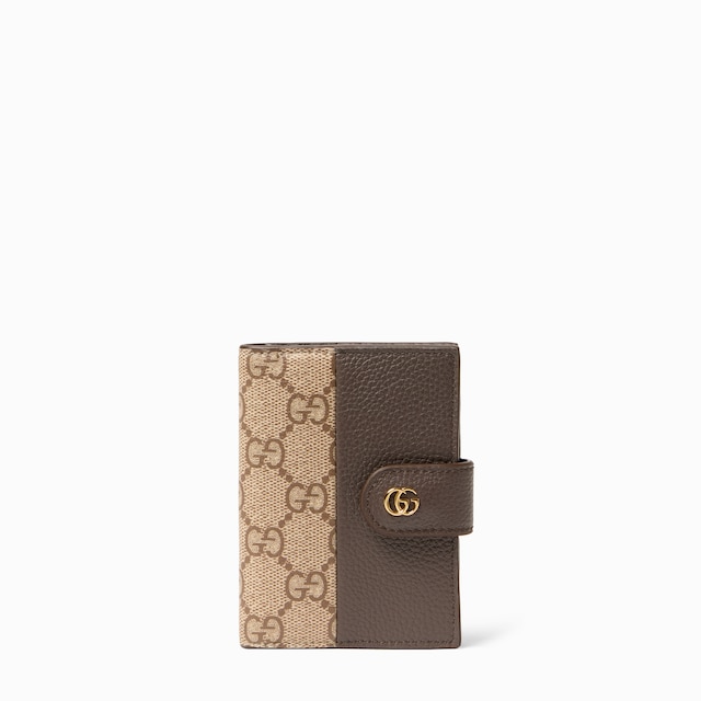 Portacarte GG Marmont Bicolore