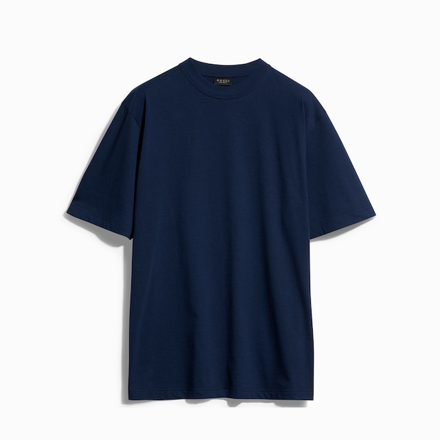 Cotton silk jersey T-shirt