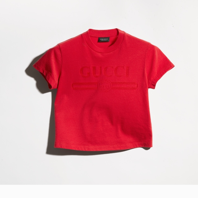 Cotton jersey T-shirt with print - image 3