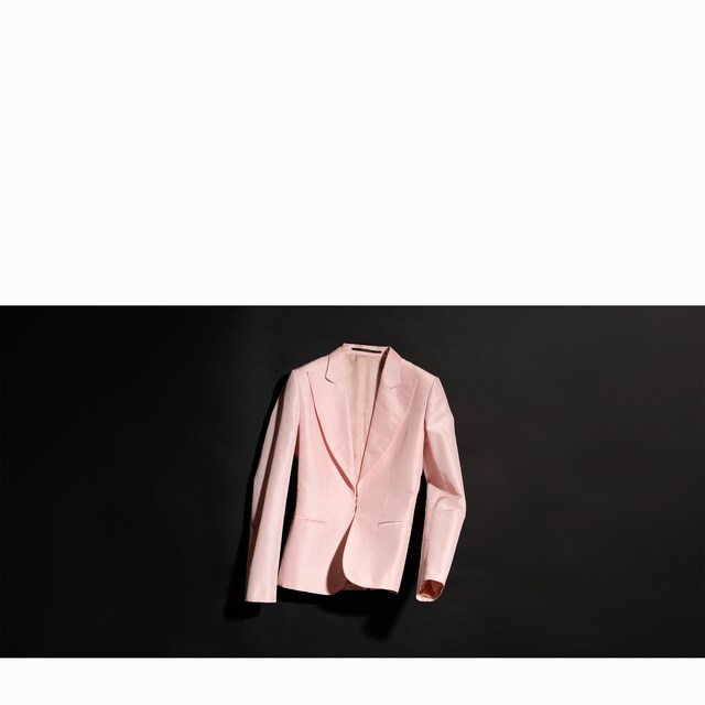 Fine silk faille jacket