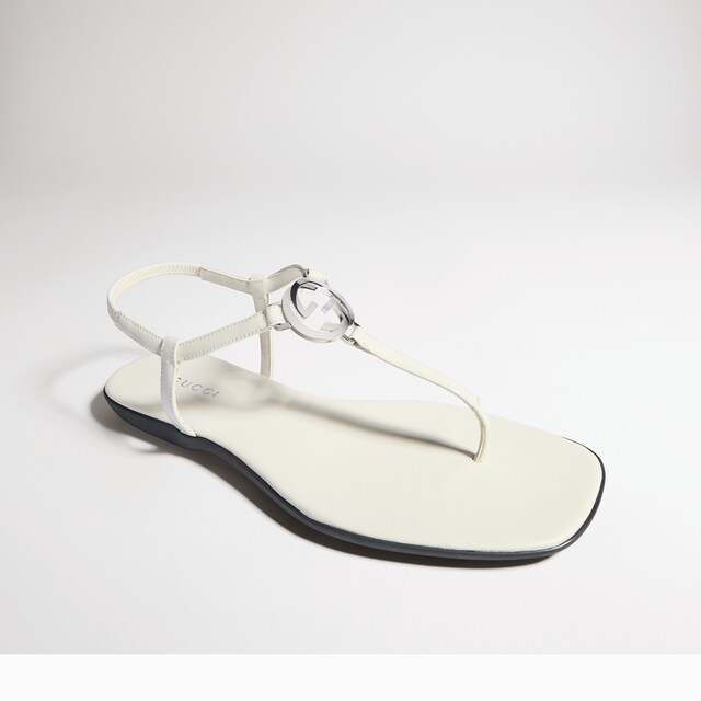 Women's thong sandal with Interlocking G - image 4