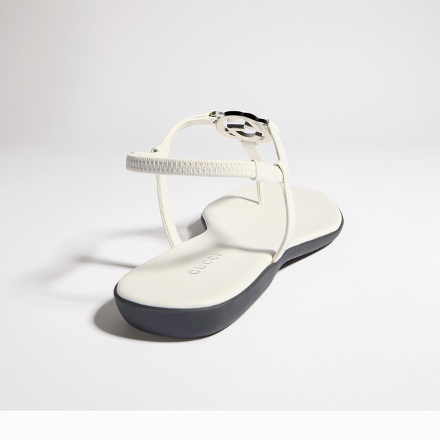 Women's thong sandal with Interlocking G - image 5