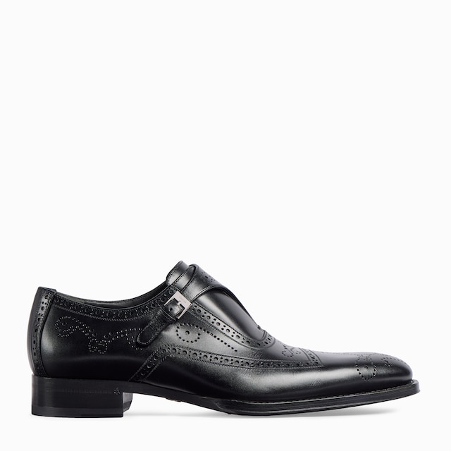 Scarpa monk strap uomo