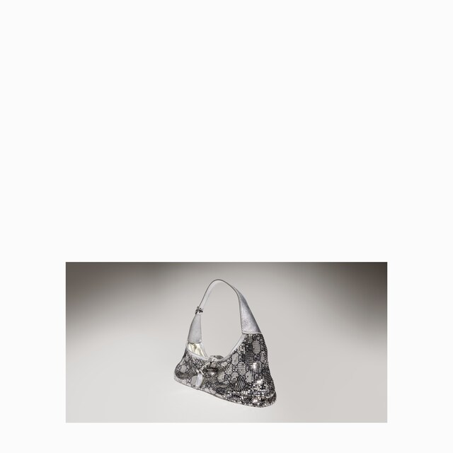 Jackie Slim metallic evening bag - image 5