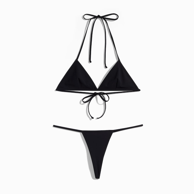 Stretch jersey bikini with Interlocking G