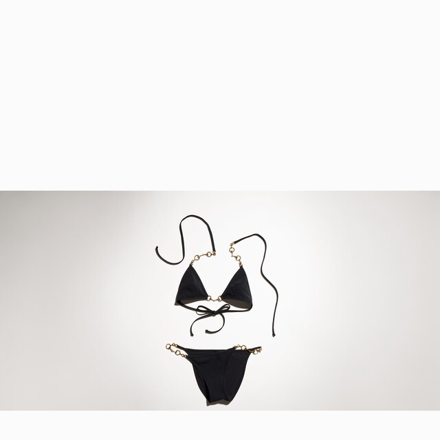 Stretch jersey bikini with Horsebit - image 2