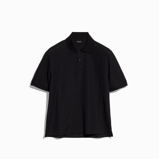 GG technical jersey jacquard polo shirt