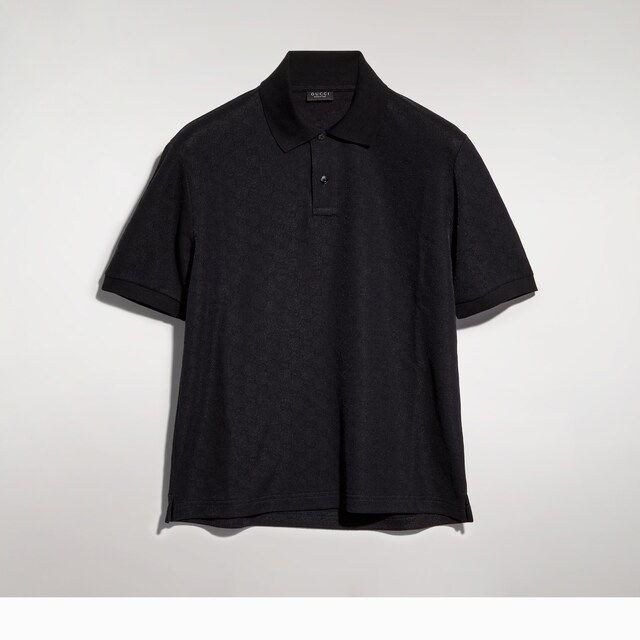 GG technical jersey jacquard polo shirt - image 3