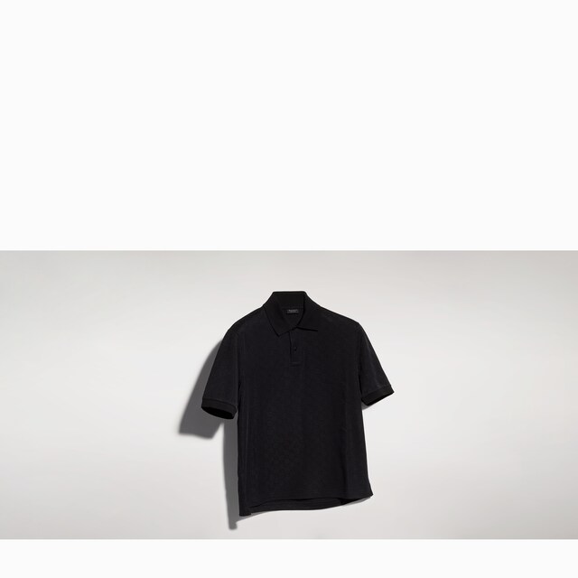 GG technical jersey jacquard polo shirt - image 2