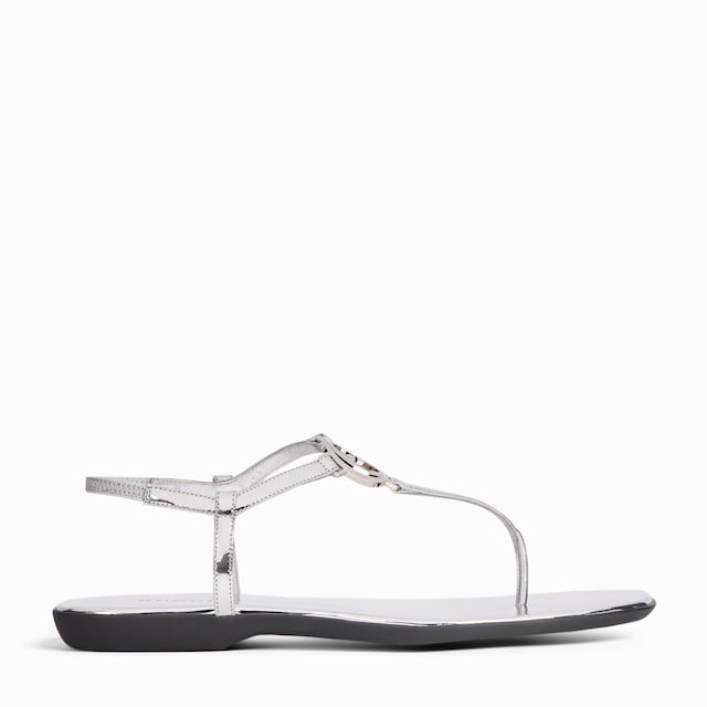Women's thong sandal with Interlocking G